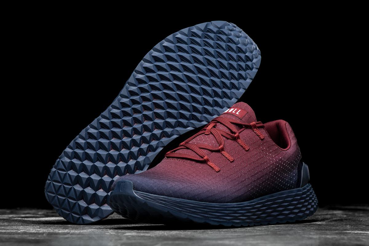 Nobull Atlantic Ripstop Runner Men's Running Shoes Dark Red | Australia (MR5026)